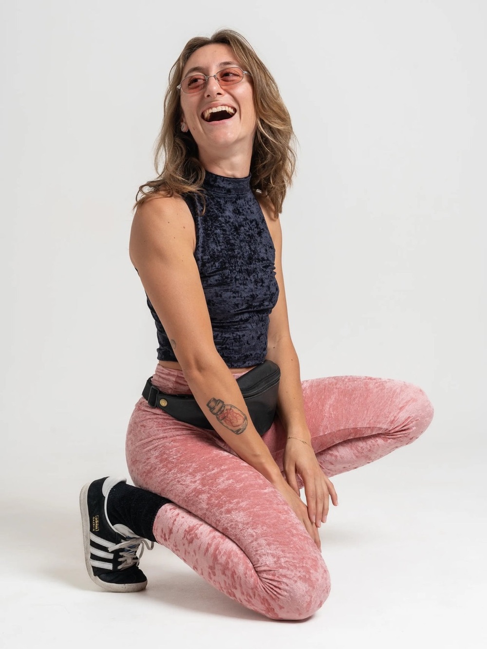 These Lululemon Special Edition Wunder Lounge High-Rise Tights Size 6